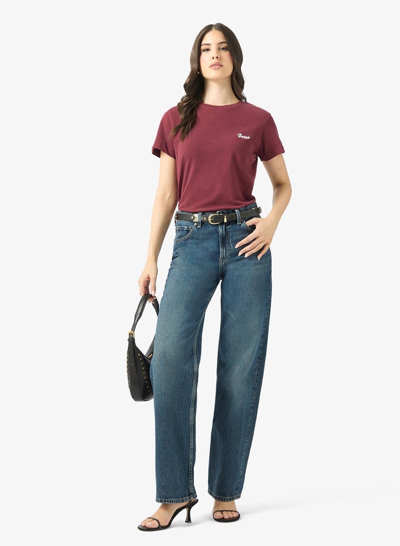 GUESS Alba Short Sleeve Crew Neck T-Shirt - Image 4